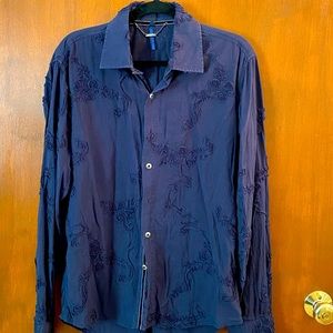 EUC Five of Spades blouse